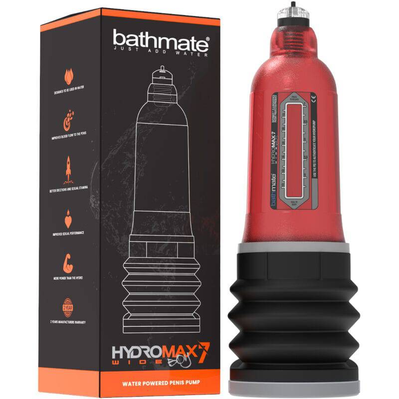 BATHMATE - HYDROMAX 7 WIDE BOY X30 VERMELHO - Toys "n" Us