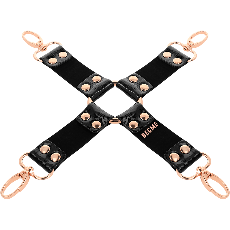 BEGME - BLACK EDITION HOG TIE DE COURO VEGANO - Toys "n" Us