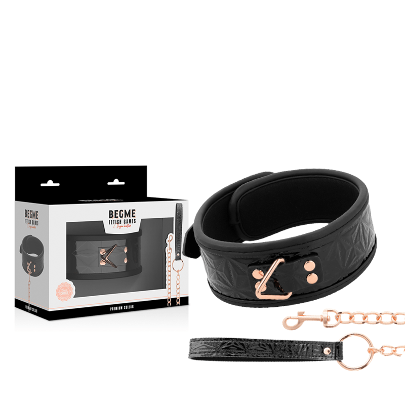 BEGME - BLACK EDITION PREMIUM COLAR DE COURO VEGAN - Toys "n" Us