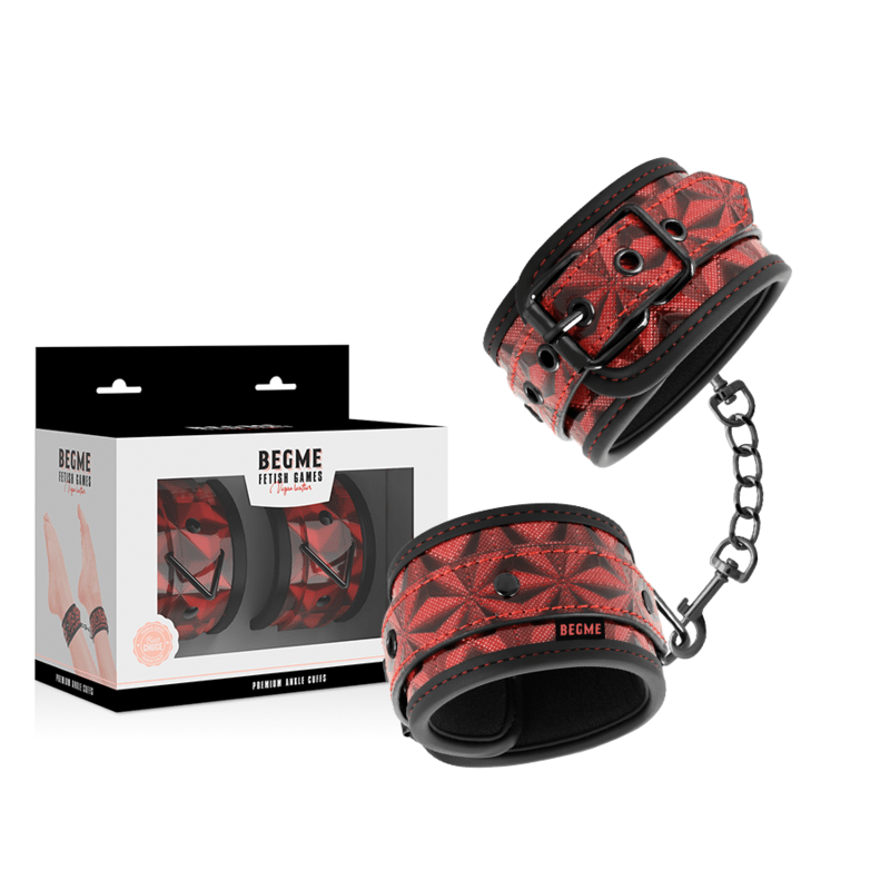 BEGME - PUNHOS DE TORNOZELO PREMIUM RED EDITION COM FORRO DE NEOPRENE - Toys "n" Us