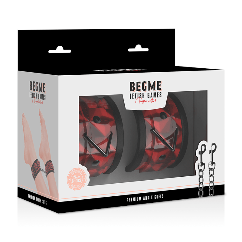 BEGME - PUNHOS DE TORNOZELO PREMIUM RED EDITION COM FORRO DE NEOPRENE - Toys "n" Us