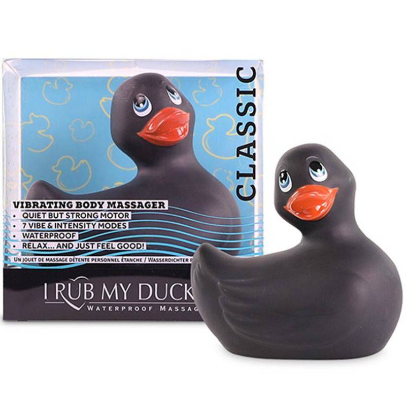 BIG TEASE TOYS - I RUB MY DUCKIE CLASSIC VIBRATING DUCK BLACK - Toys "n" Us