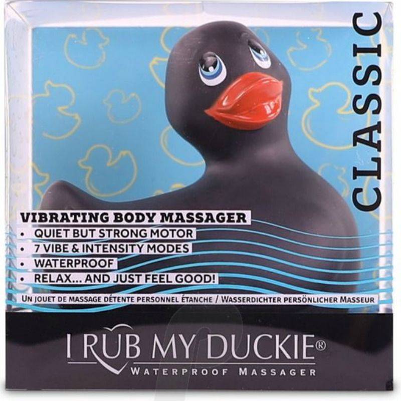 BIG TEASE TOYS - I RUB MY DUCKIE CLASSIC VIBRATING DUCK BLACK - Toys "n" Us