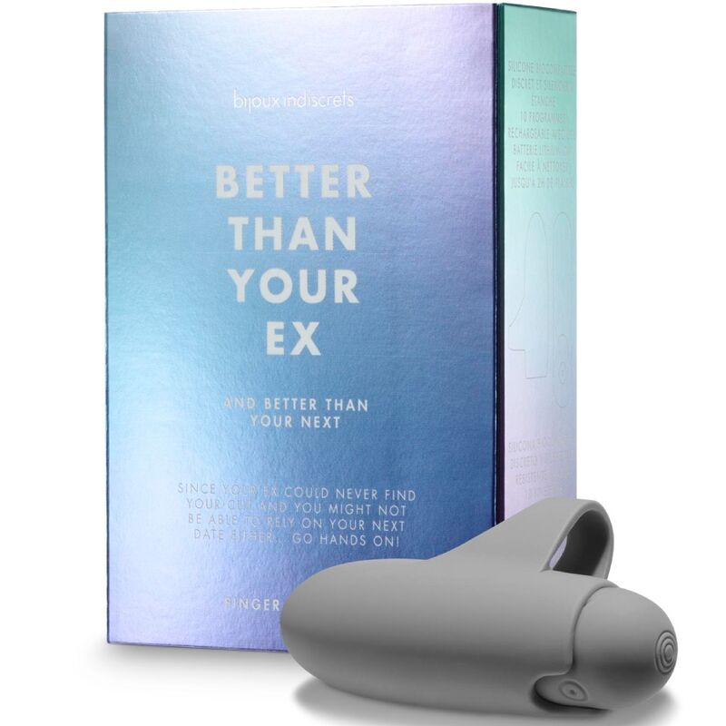 BIJOUX - BETTER THAN YOUR EX VIBRATOR BULLET 10 VIBRATIONS GREY - Toys "n" Us