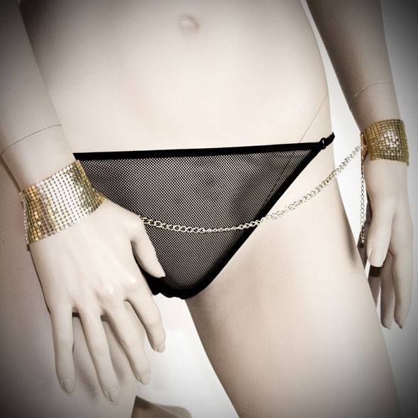 BIJOUX - DÉSIR MÉTALLIQUE ALGEMAS DE MALHA DE METAL DOURADO - Toys "n" Us