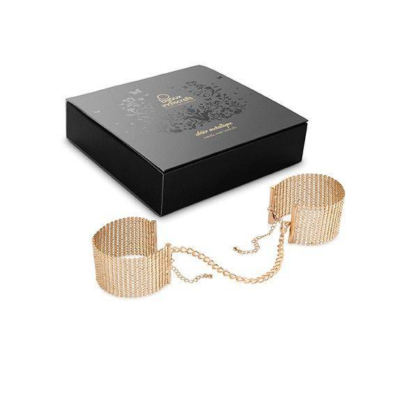 BIJOUX - DÉSIR MÉTALLIQUE ALGEMAS DE MALHA DE METAL DOURADO - Toys "n" Us