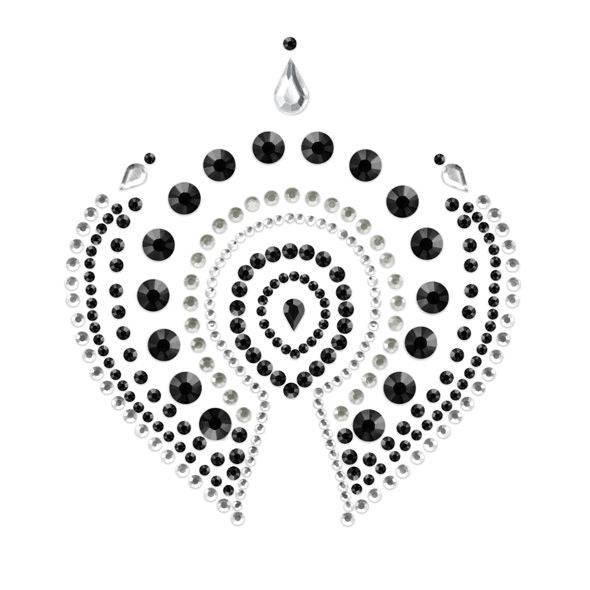 BIJOUX - INDISCRETS FLAMBOYANT PRETO & PRATA - Toys "n" Us