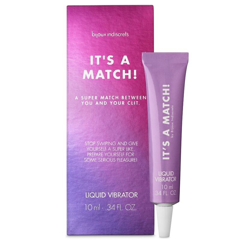 BIJOUX - VIBRADOR LÍQUIDO ITS A MATCH 10 ML - Toys "n" Us