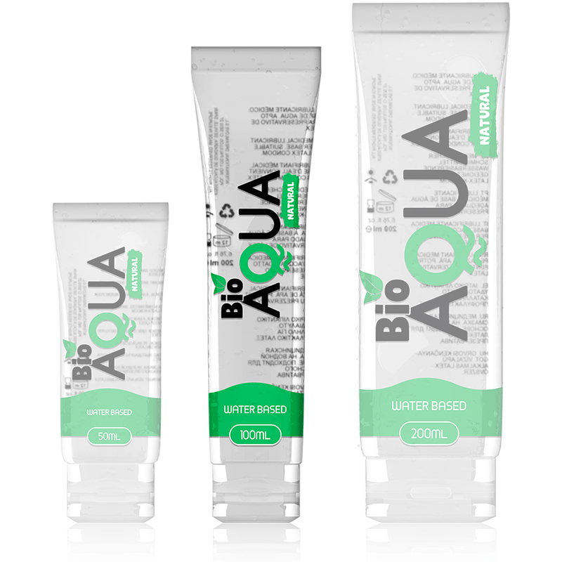 BIOAQUA - LUBRIFICANTE INGREDIENTES NATURAIS À BASE DE ÁGUA 100 ML - Toys "n" Us