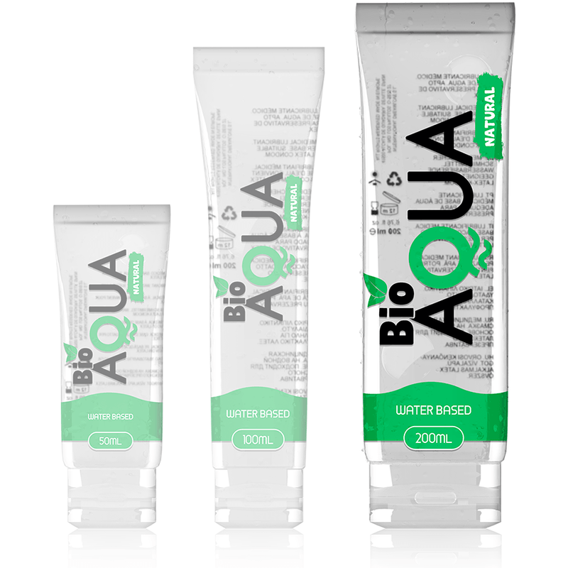 BIOAQUA - LUBRIFICANTE INGREDIENTES NATURAIS À BASE DE ÁGUA 200 ML - Toys "n" Us