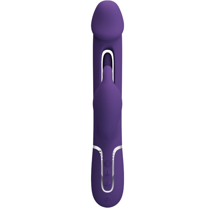 BONITO AMOR - KAMPAS COELHO VIBRADOR MULTIFUNÇÃO 3 EM 1 COM LÍNGUA VIOLETA - Toys "n" Us
