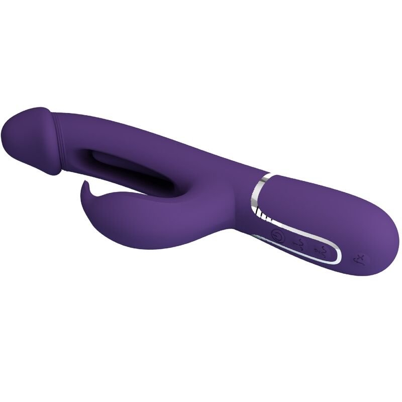 BONITO AMOR - KAMPAS COELHO VIBRADOR MULTIFUNÇÃO 3 EM 1 COM LÍNGUA VIOLETA - Toys "n" Us