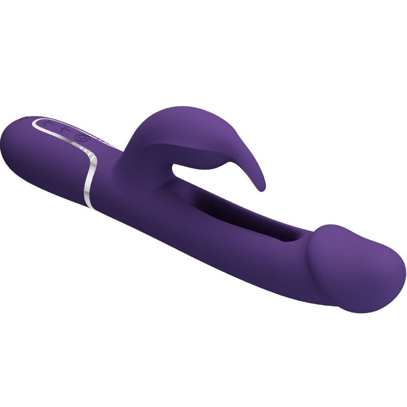 BONITO AMOR - KAMPAS COELHO VIBRADOR MULTIFUNÇÃO 3 EM 1 COM LÍNGUA VIOLETA - Toys "n" Us