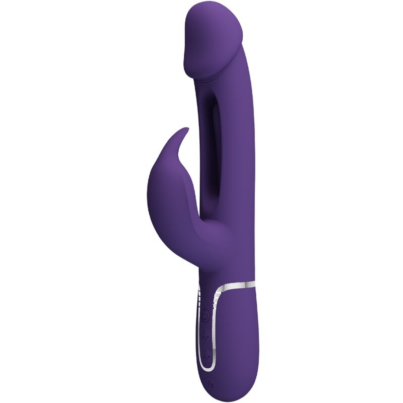 BONITO AMOR - KAMPAS COELHO VIBRADOR MULTIFUNÇÃO 3 EM 1 COM LÍNGUA VIOLETA - Toys "n" Us