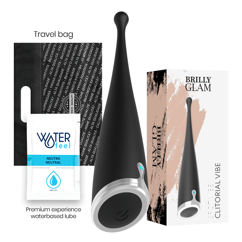 BRILLY GLAM - SPOT VIBE CLITORIAL PRETO - Toys "n" Us