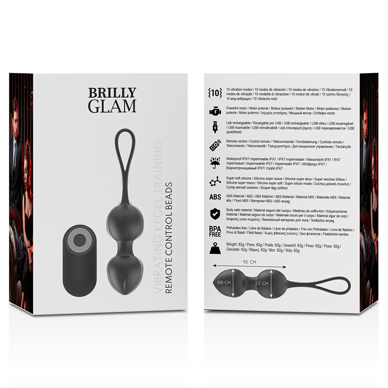 BRILLY GLAM - VIBRIERENDE KEGELPERLEN FERNBEDIENUNG - Toys "n" Us