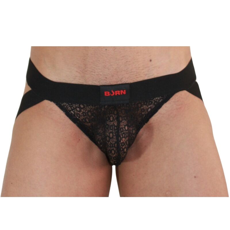 BURN - 005 JOCK LINGERIE BLACK XL - Toys "n" Us