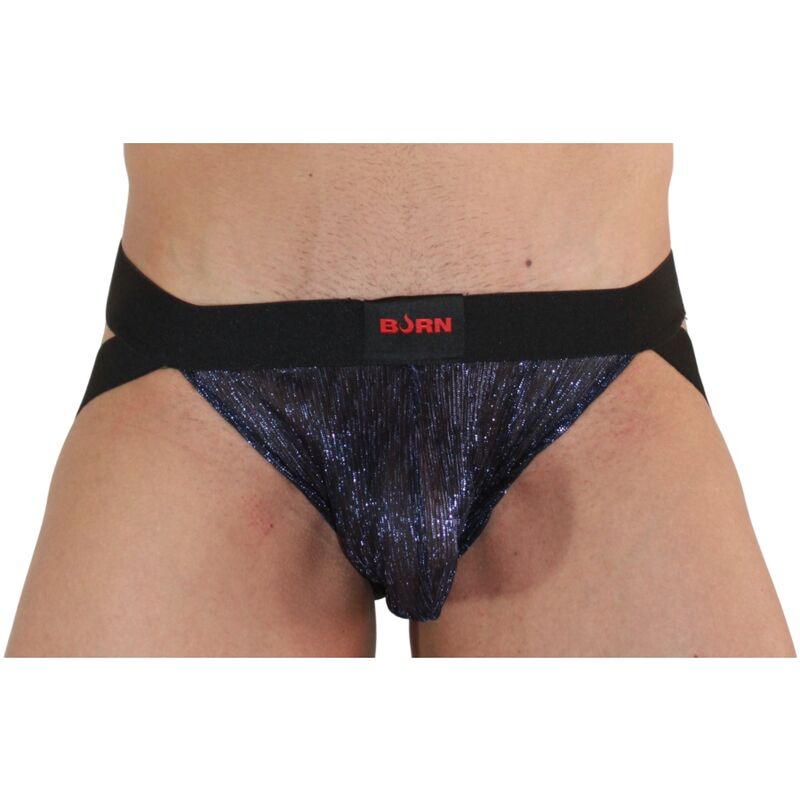 BURN - 006 JOCK SHINY BLUE / BLACK XL - Toys "n" Us