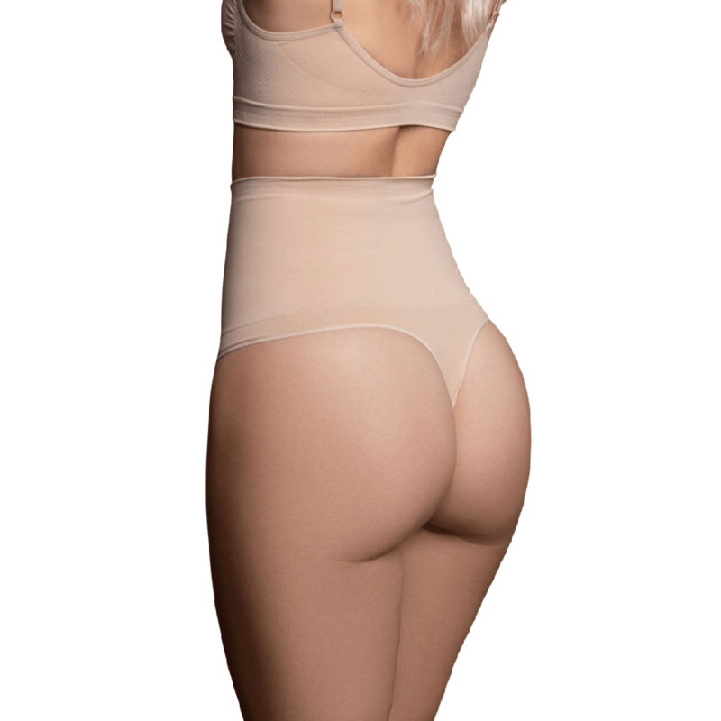 BYE - BRA - FAJA SIN COSTURAS ESTILO TANGA NEGRO TALLA L - Toys "n" Us