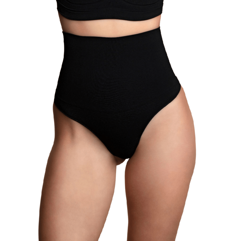 BYE - BRA - FAJA SIN COSTURAS ESTILO TANGA NEGRO TALLA L - Toys "n" Us