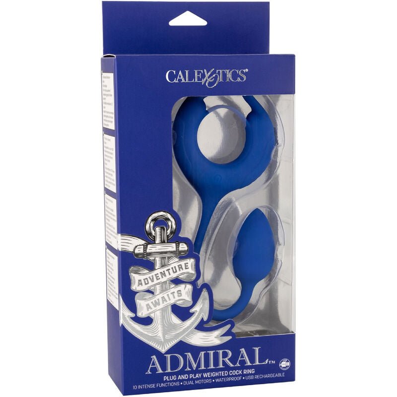 CALEXOTICS - ADMIRAL ANEL DE GALO PONDERADO AZUL - Toys "n" Us