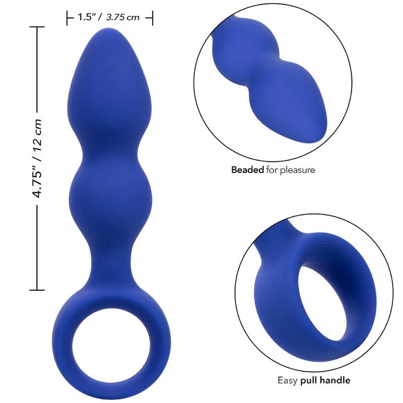 CALEXOTICS - ADMIRAL PLUG ANAL AVANADO AZUL - Toys "n" Us