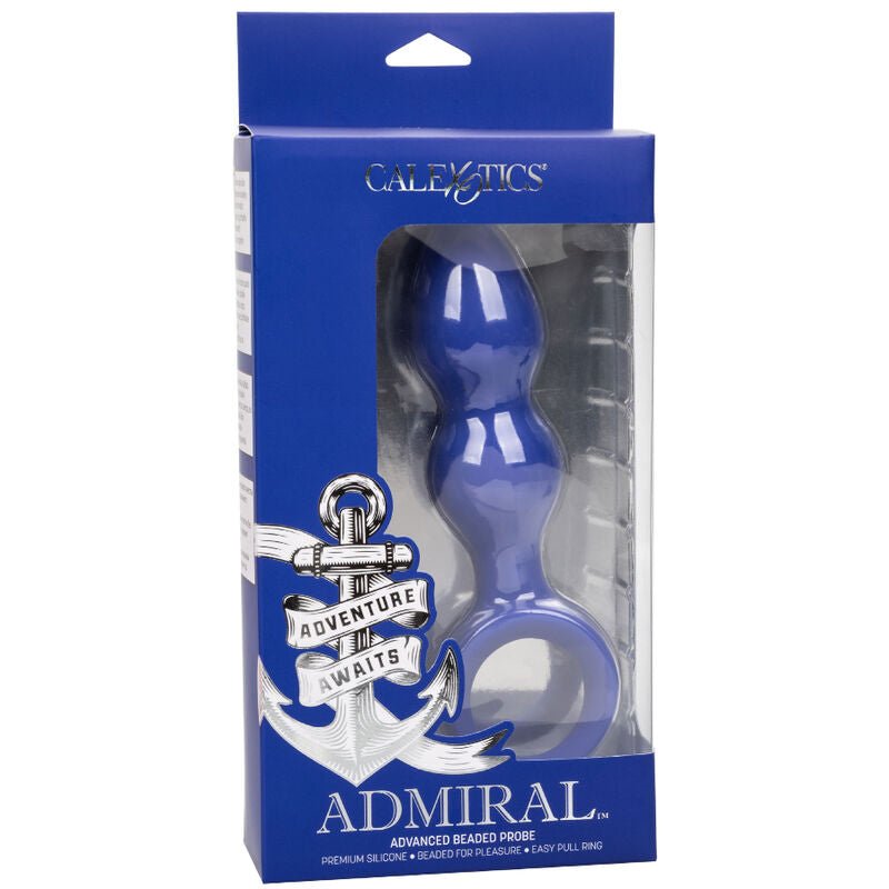 CALEXOTICS - ADMIRAL PLUG ANAL AVANADO AZUL - Toys "n" Us