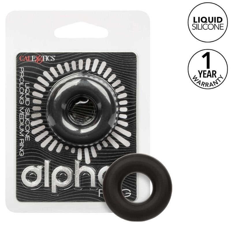 CALEXOTICS - ALPHA PROLONG MEDIUM RING PRETO - Toys "n" Us