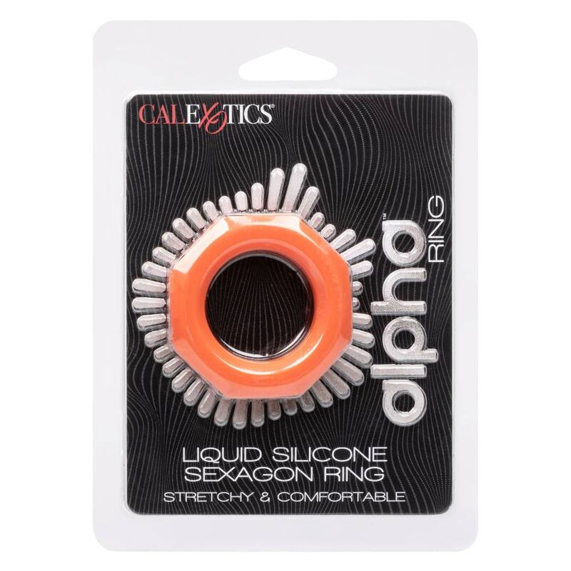 CALEXOTICS - ANEL ALPHA SEXAGON LARANJA - Toys "n" Us