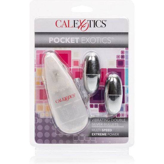 CALEXOTICS - BALAS VIBRATÓRIAS PRATA DUO - Toys "n" Us