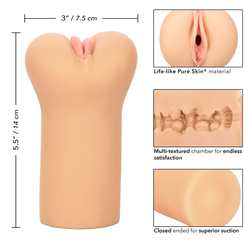 CALEXOTICS - BOUNDLESS VULVA STROKER PELE CLARA - Toys "n" Us