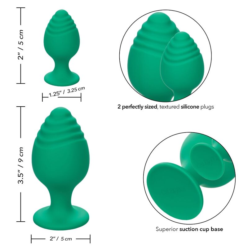 CALEXOTICS - BUTTPLUG CHEEKY VERDE - Toys "n" Us