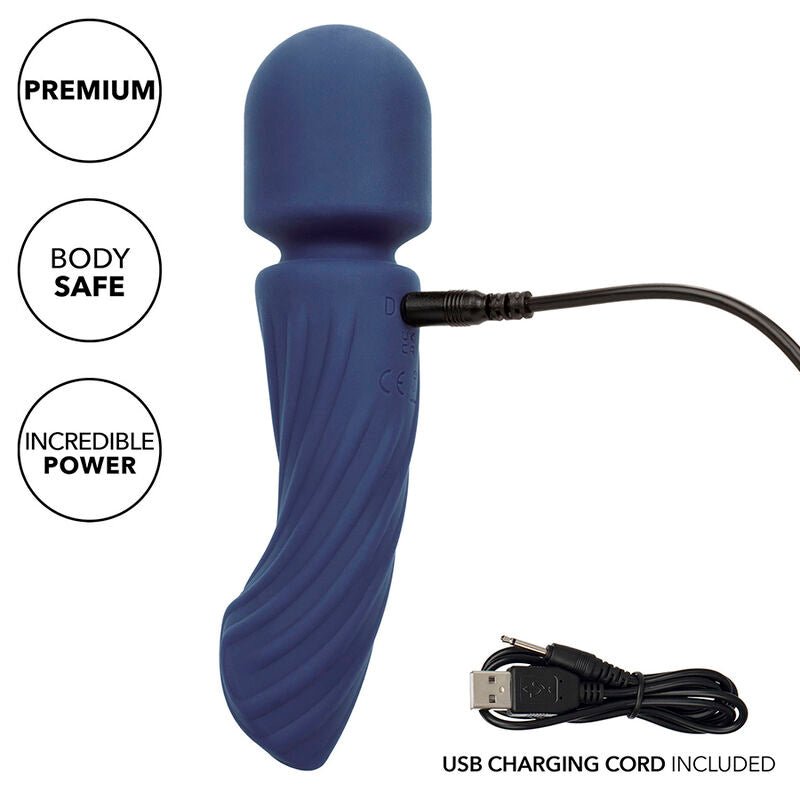 CALEXOTICS - CHARISMA ALLURE MASSAGER DUAL MOTORS 12 FUNCTIONS 17.25 CM X 4.5 CM PURPLE - Toys "n" Us
