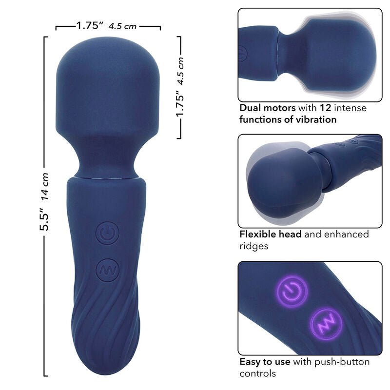 CALEXOTICS - CHARISMA CHARM MASSAGER 12 FUNCTIONS PURPLE - Toys "n" Us