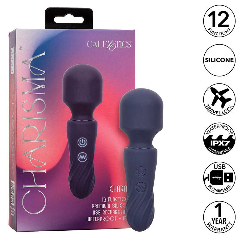 CALEXOTICS - CHARISMA CHARM MASSAGER 12 FUNCTIONS PURPLE - Toys "n" Us