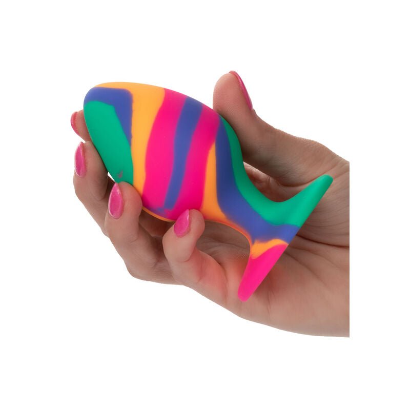 CALEXOTICS - CHEEKY GRANDE PLUG TIE - DYE ANAL - Toys "n" Us