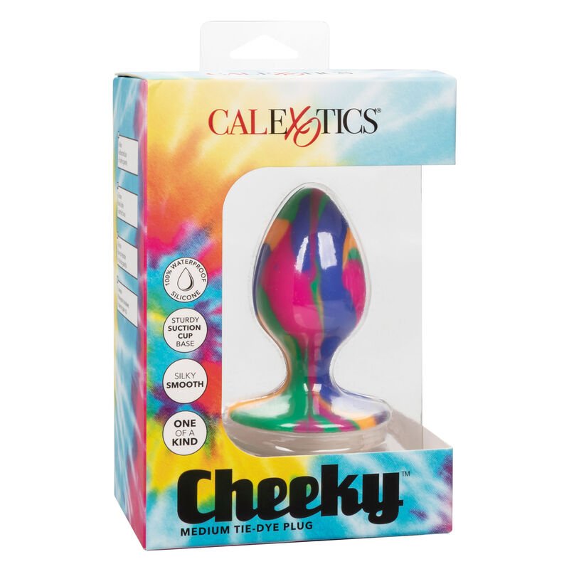 CALEXOTICS - CHEEKY MÉDIO TIE - DYE PLUG ANAL - Toys "n" Us
