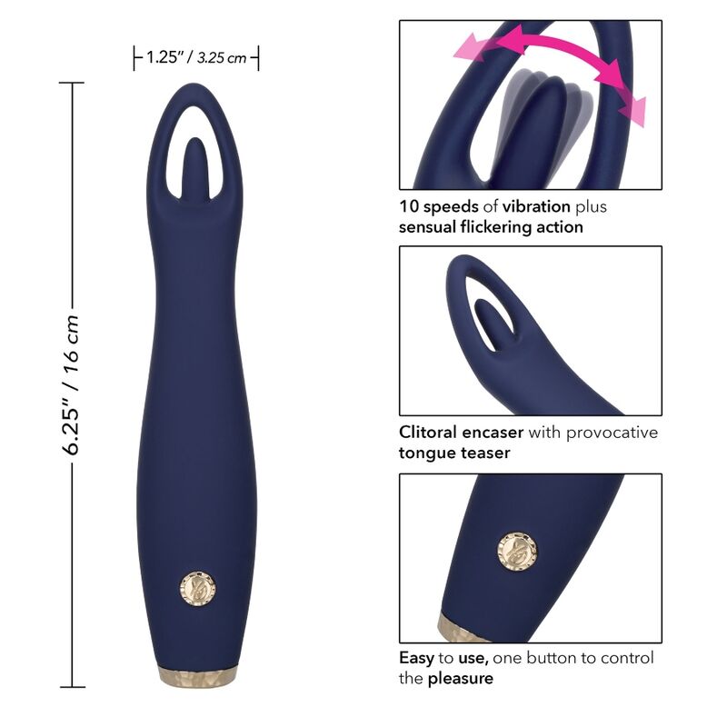 CALEXOTICS - CHIC JASMINE FLICKERING TEASER 10 VELOCIDADES - Toys "n" Us