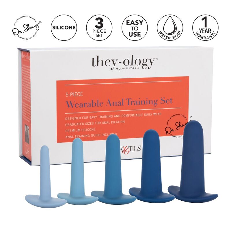 CALEXOTICS - CONJUNTO DE TREINAMENTO ANAL VESTÍVEL 5 PEAS - Toys "n" Us