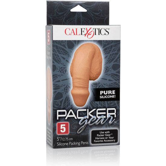 CALEXOTICS - EMBALAGEM DE SILICONE PÊNIS 12.75 CM CARAMELO - Toys "n" Us