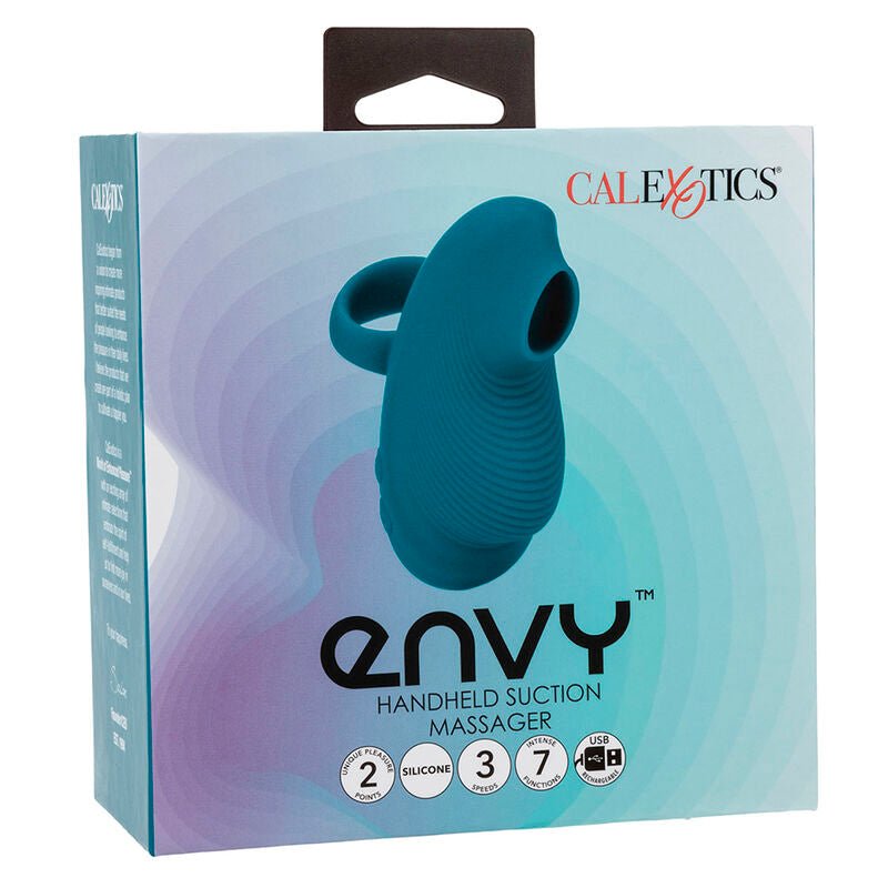 CALEXOTICS - ENVY HANDHELD ROLLING BALL MASSAGER 7 VIBRATIONS BLUE - Toys "n" Us