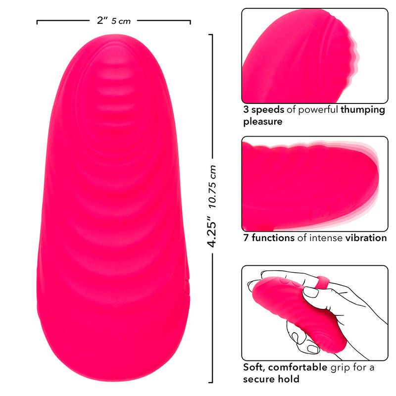 CALEXOTICS - ENVY HANDHELD ROLLING BALL MASSAGER 7 VIBRATIONS PINK - Toys "n" Us