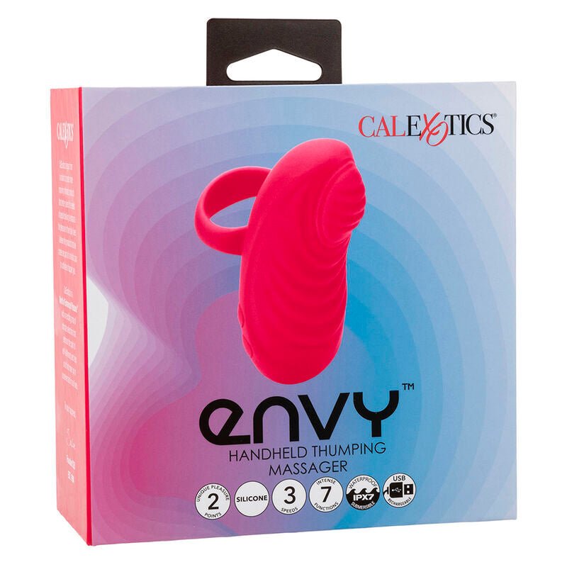 CALEXOTICS - ENVY HANDHELD ROLLING BALL MASSAGER 7 VIBRATIONS PINK - Toys "n" Us