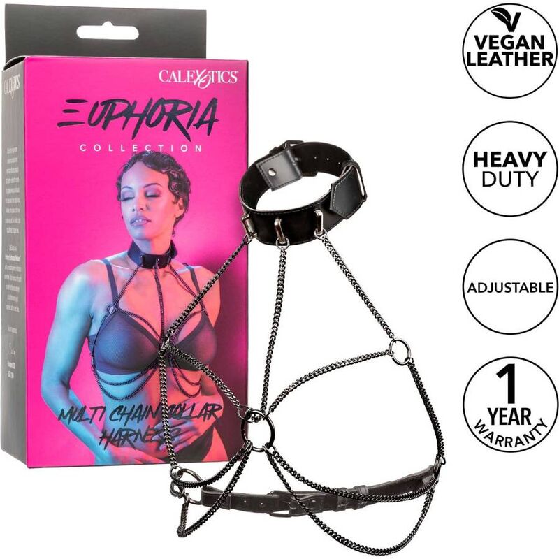 CALEXOTICS - EUPHORIA ARNÊS DE COLAR MULTI CADEIA - Toys "n" Us