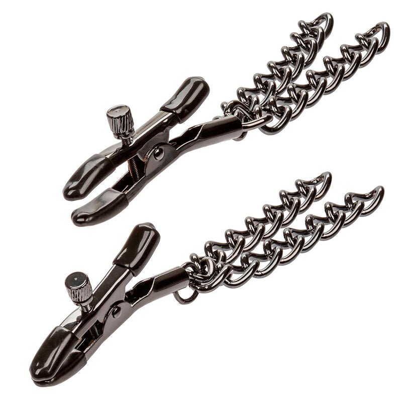 CALEXOTICS - EUPHORIA CHAIN NIPPLE CLAMPS 14.5 CM - Toys "n" Us