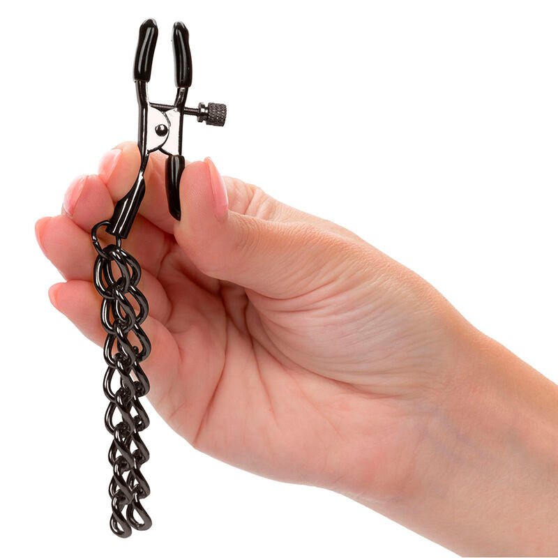 CALEXOTICS - EUPHORIA CHAIN NIPPLE CLAMPS 14.5 CM - Toys "n" Us