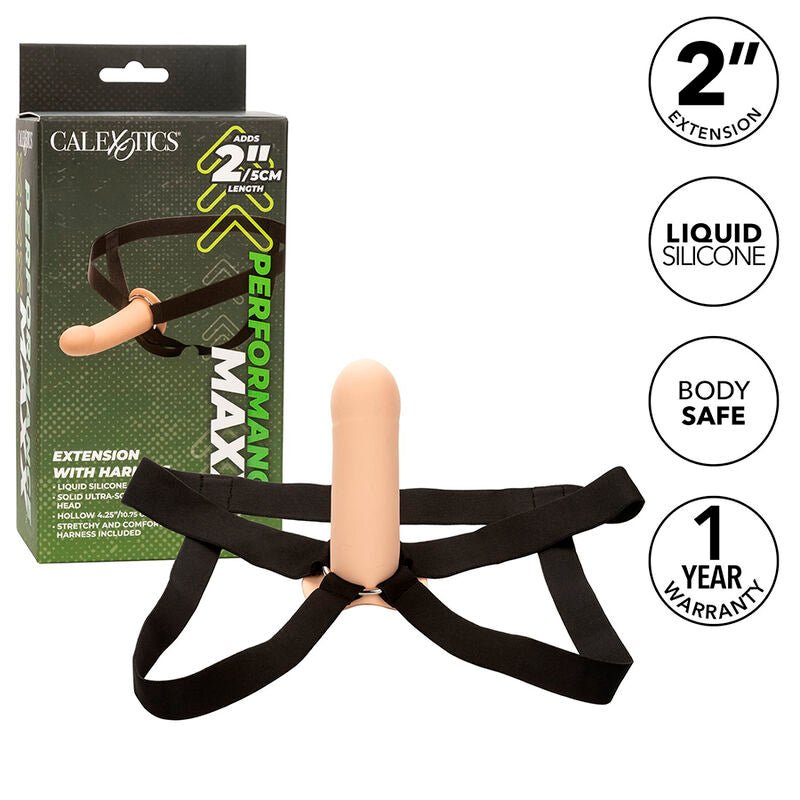 CALEXOTICS - EXTENSO PERFORMANCE MAXX COM ARNÊS PELE LEVE - Toys "n" Us