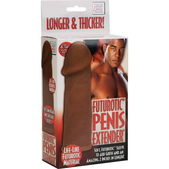 CALEXOTICS - EXTENSOR DE PÊNIS FUTUROTIC MARROM - Toys "n" Us