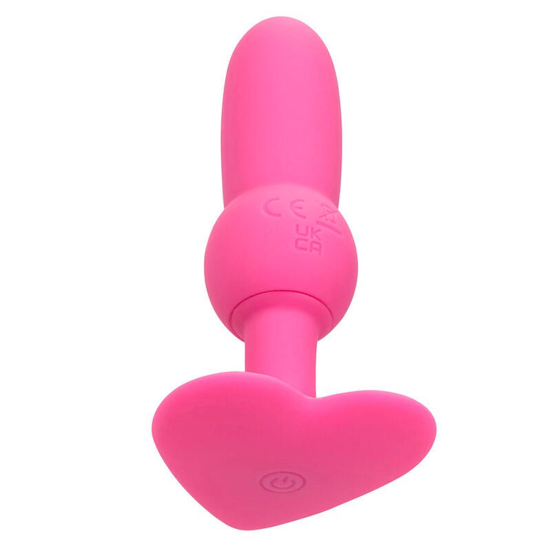 CALEXOTICS - FIRST TIME ANAL PLUG BEADED PROBE 10 VIBRATIONS PINK - Toys "n" Us