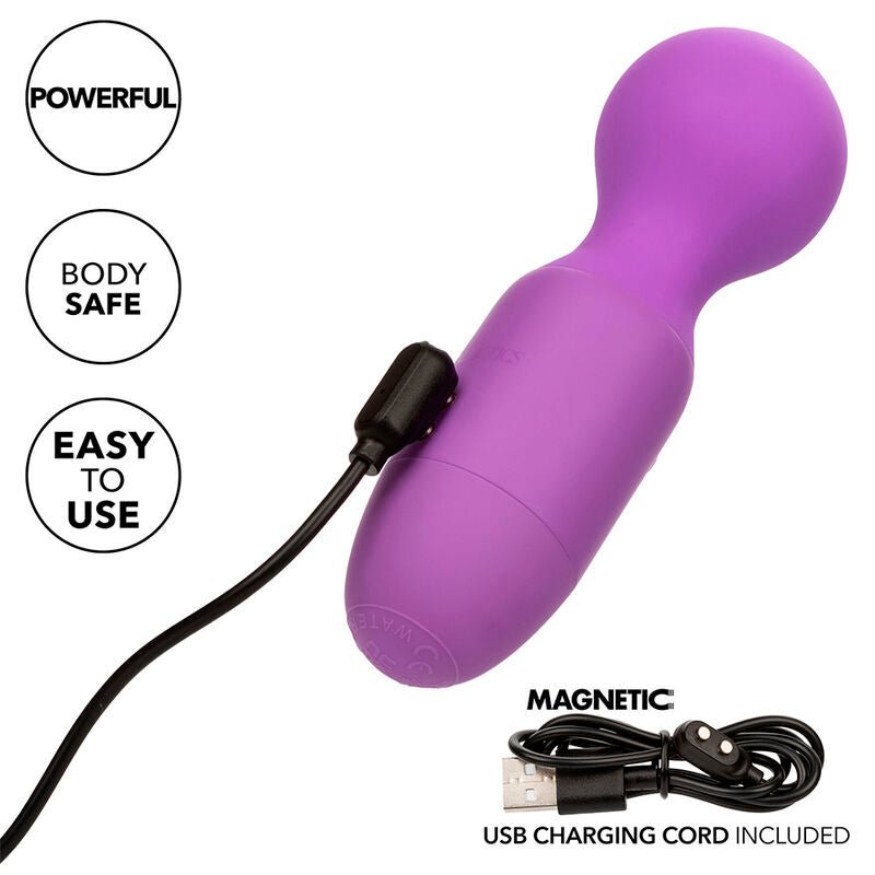 CALEXOTICS - FIRST TIME RECHARGEABLE MASSAGER 10 VIBRATIONS PURPLE - Toys "n" Us